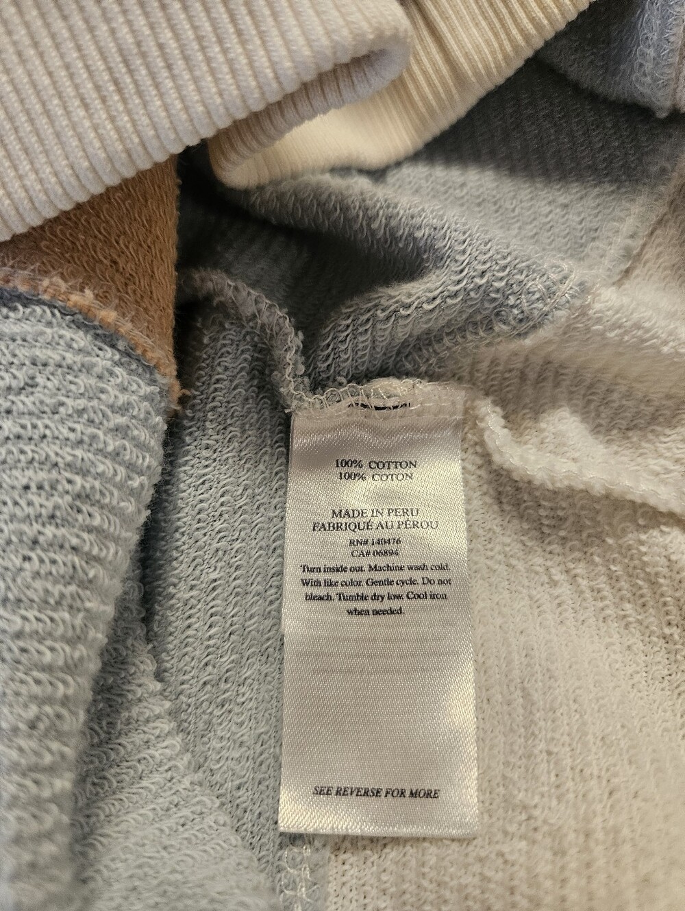 Faherty Radiant Hoodie In Sunrise Glow Size XL - Picture 11 of 14